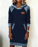 Lunariae – Casual Winter Hoodie Dress