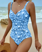 Clara™ | One Piece Printed Tankini