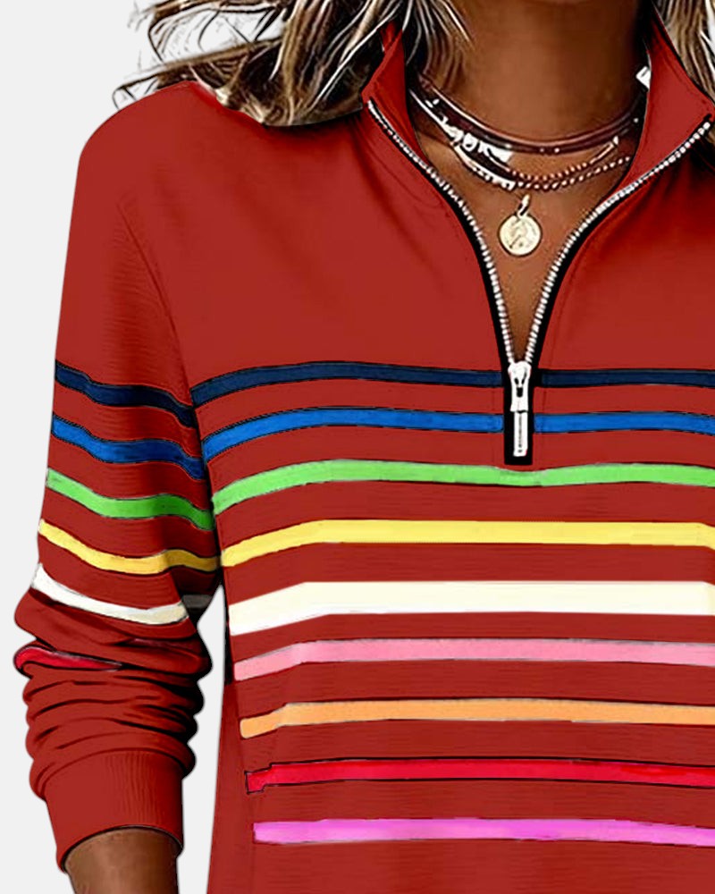 Wren | Classic Cotton Zip Sweatshirt for Everyday Comfort