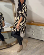 ALEXANDRA™ | Women Printed Loose-Fit Top