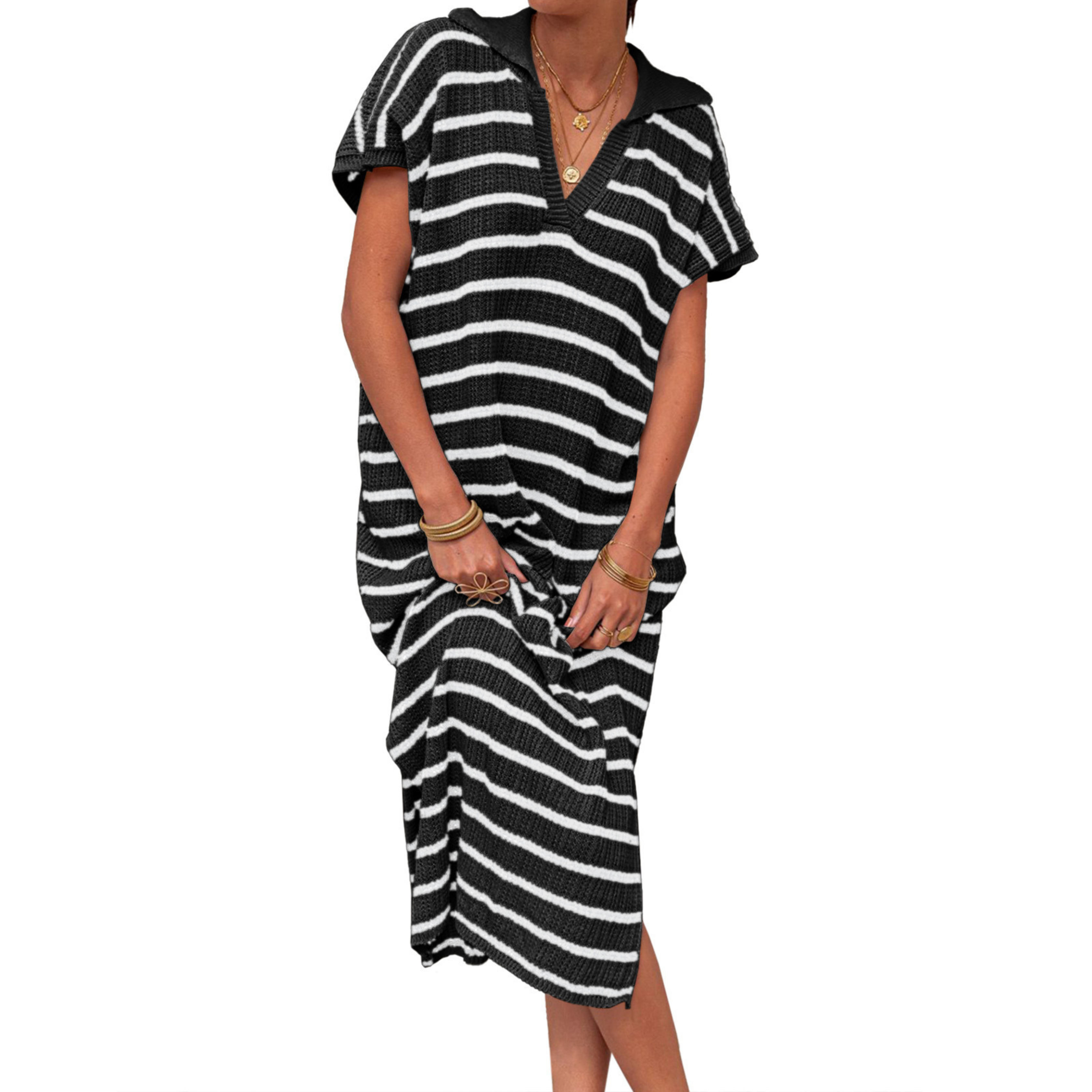 Odessa™ | Summer Graceful Slit Loose Women Maxi Dress