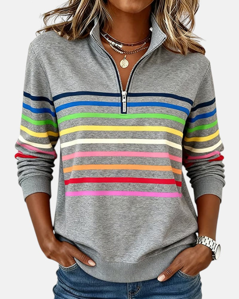 Wren | Classic Cotton Zip Sweatshirt for Everyday Comfort
