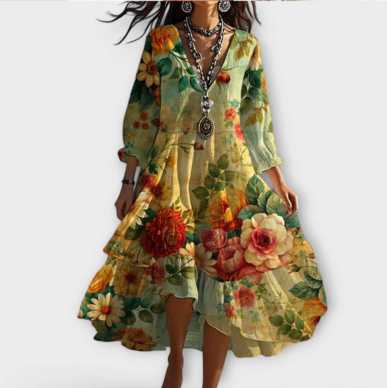 Avelinorah | Women Elegant Maxi Dress