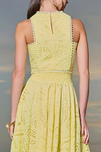 Larissa™ Embroidered Top & High-Waist Maxi Skirt Set | Elegant Two Piece Outfit