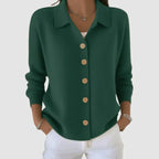 Riah™ | Soft Button-Up Knit Cardigan