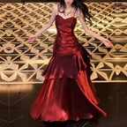 Vianne™| Glamorous Ruffled Maxi Dress