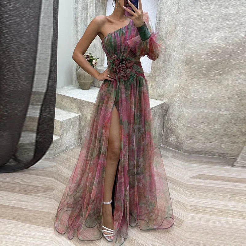 Juliana™| Dreamy Floral Elegance Dress