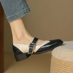 Miana | Leather Mary Jane Shoes