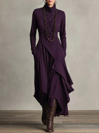 Charlotte™ | Asymmetrical Maxi Dress