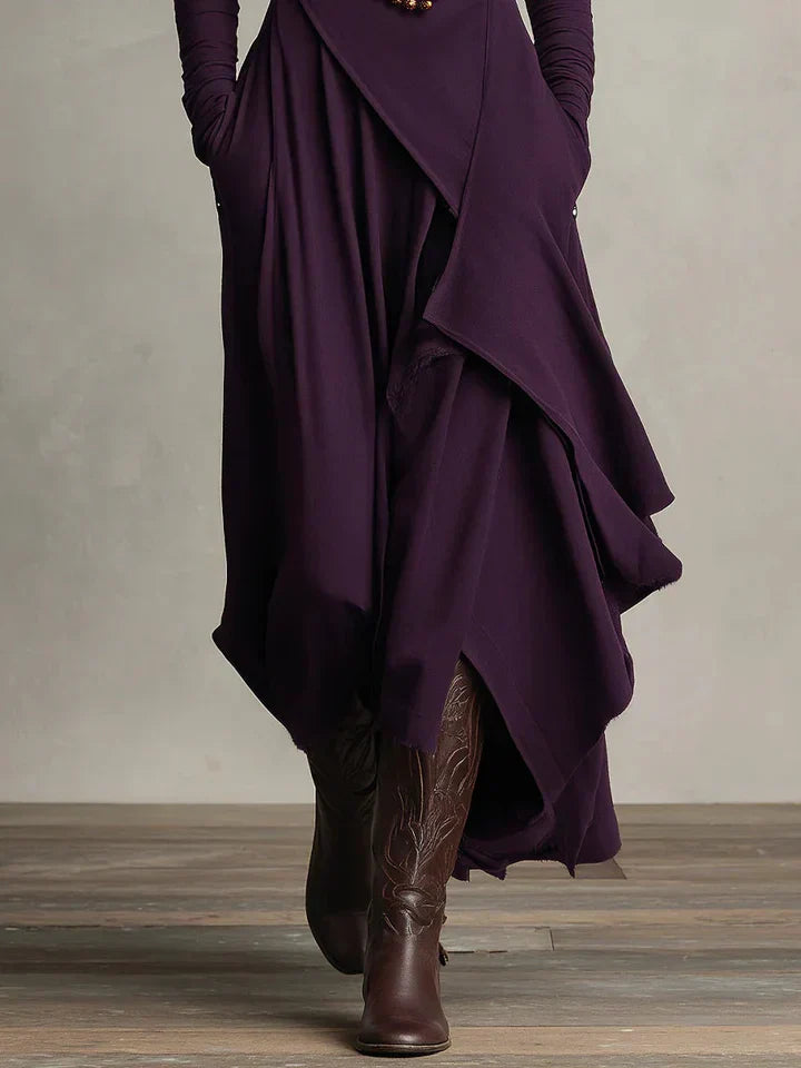 Charlotte™ | Asymmetrical Maxi Dress