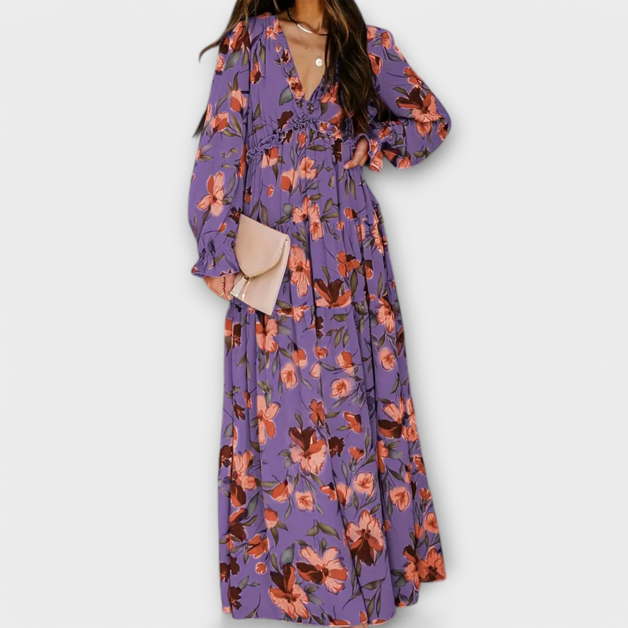 Ynah | Women Elegant Maxi Dress
