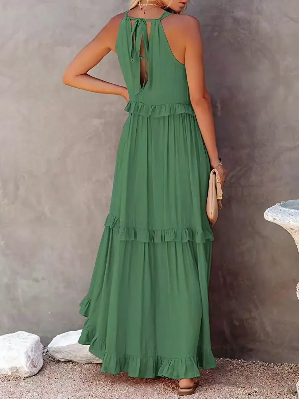 Cherry™ | Flow & Flutter Women Maxi Dress