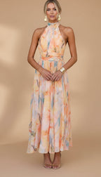 Ava™ | Printed Maxi Dress