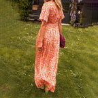 Freyja™ | Classic Women V-Neck Dress